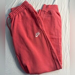 Women’s Coral Pink Nike Joggers
